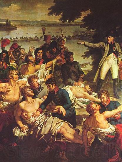 Charles Meynier Napoleons Ruckkehr auf die Insel Lobau am 23. Mai 1809 France oil painting art